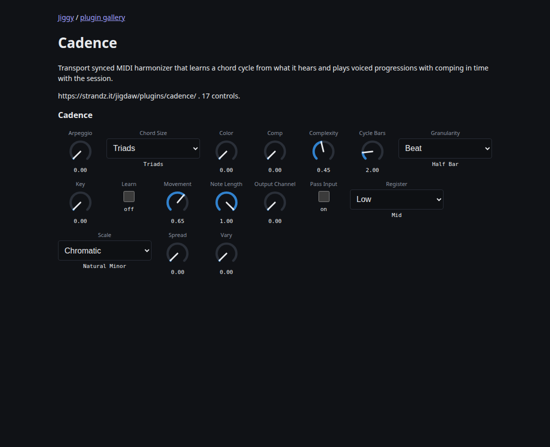 Cadence