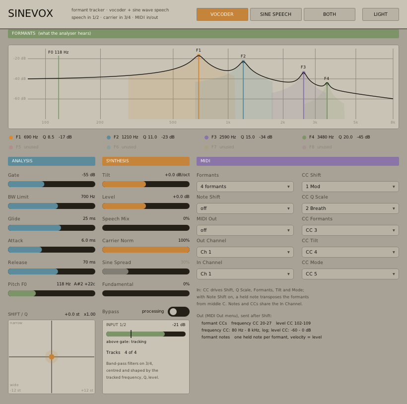 Sinevox