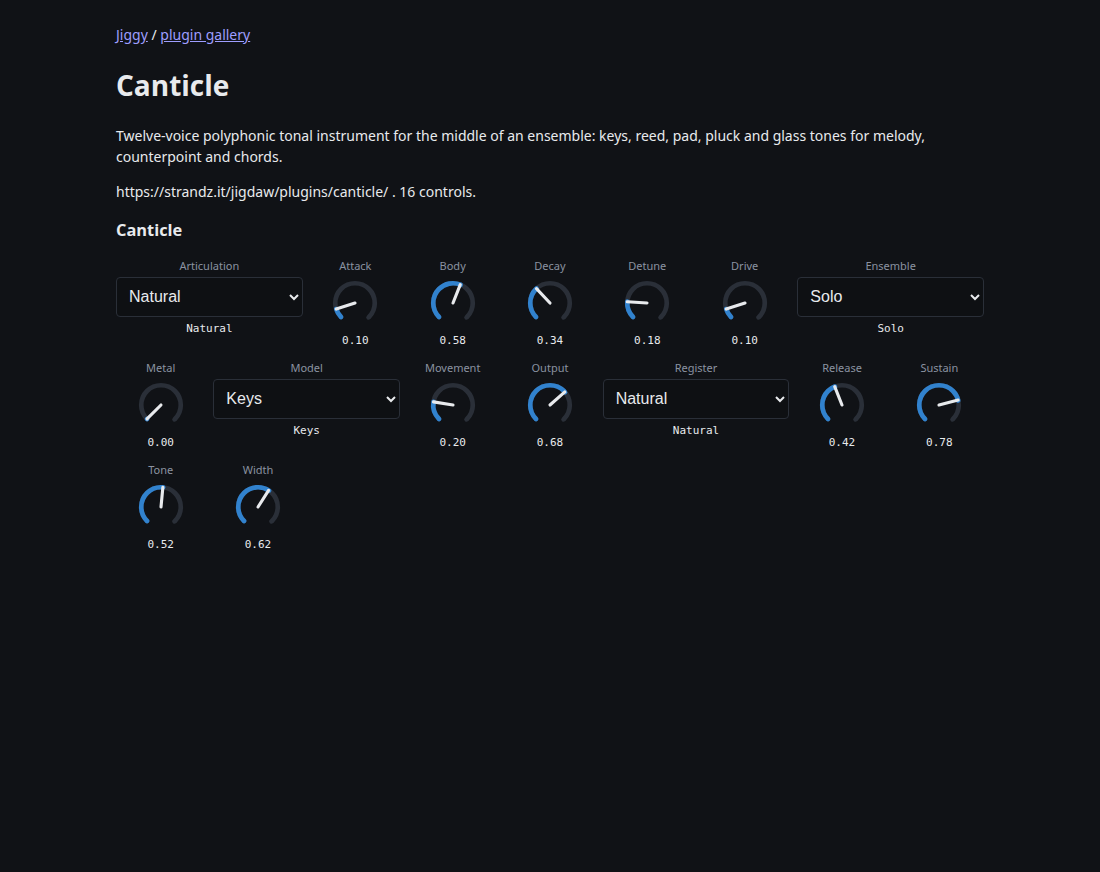 Canticle